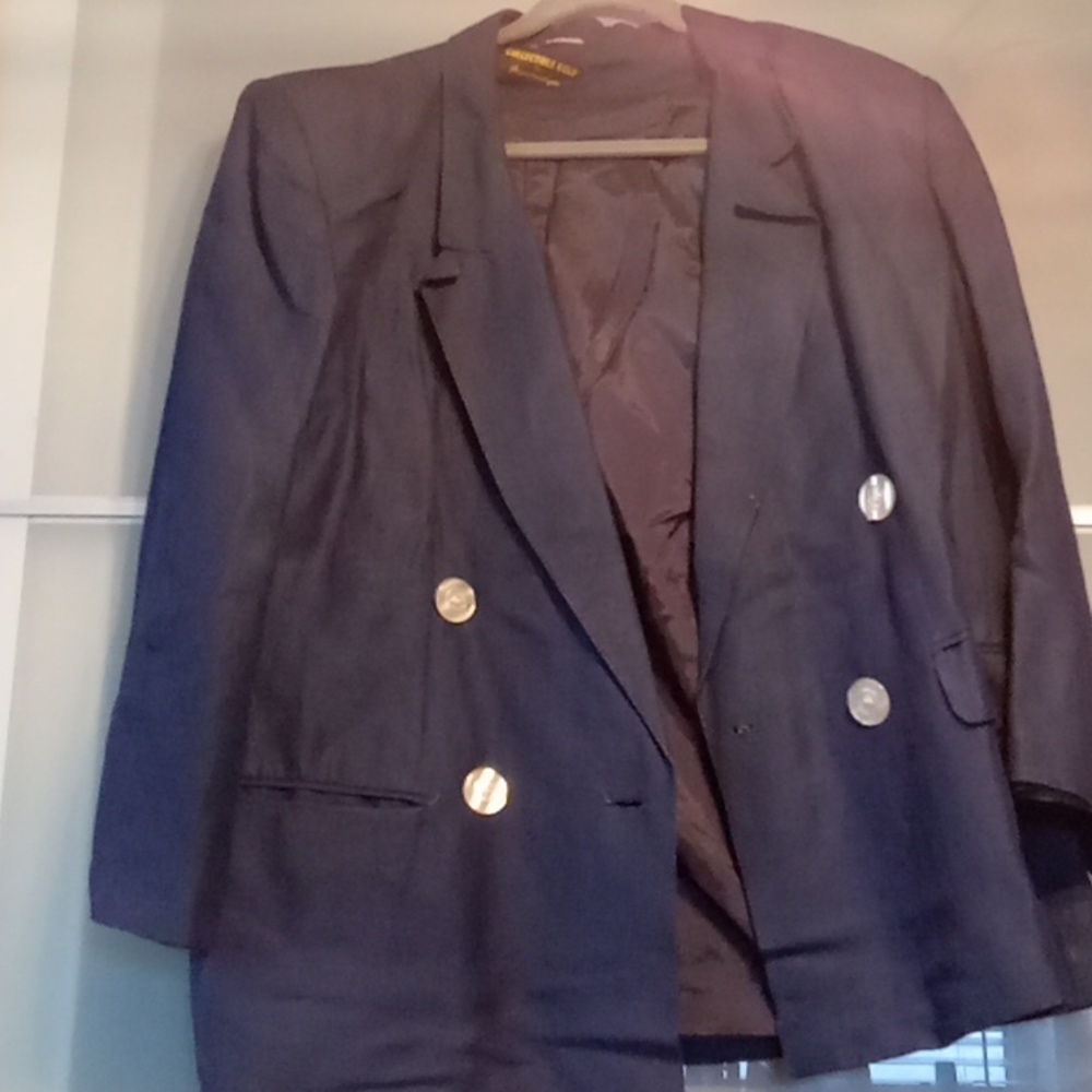 2 pc linen and rayon suit